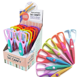 IBI CRAFT TIJERA ARTISTICA 13,5cm CON FORMAS