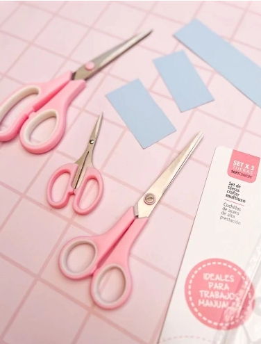 IBI CRAFT TIJERA SET x 3pcs 21,5/16,5/10cm