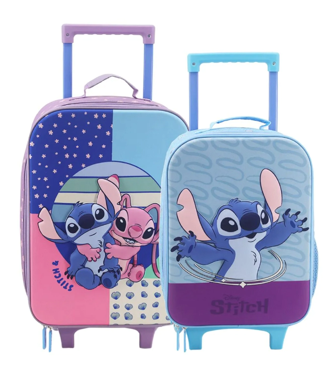 VALIJA DISNEY STITCH 16" STITCH Y ANGEL