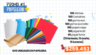 PROMO PAPELERIA