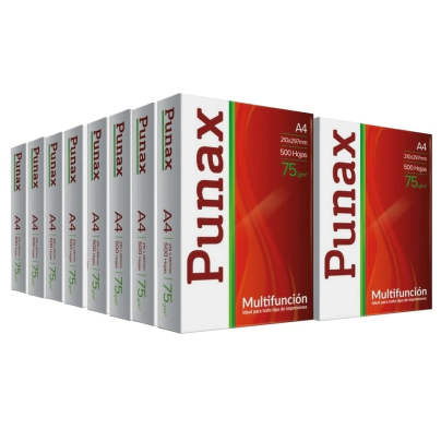 PROMO RESMAS PUNAX X50 UNIDADES