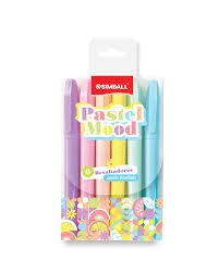RESALTADOR SIMBALL 1100 PASTEL x 6u