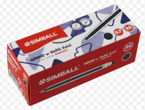 REPUESTO SIMBALL BORRABLE GENIO PLUS AZUL