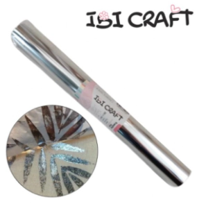 IBI CRAFT FOIL REACTIVO TONER 32cm x 5mts PLATA