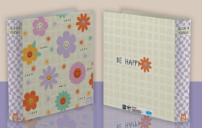 CARPETA PPR 3x40 DISE&Ntilde;O 3 GROOVY