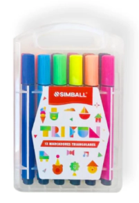 MARCADOR SIMBALL TRIFUN VALIJA x 12u