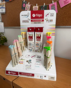 EXHIBIDOR FILGO RESALTADOR MULTILIGHTER FIT DOBLE