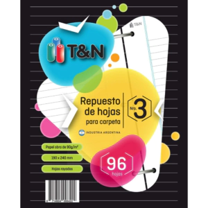 REPUESTO T&N N�3 x 96hjs RY 70grs