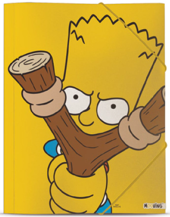 CARPETA MOOVING OF 3 SOLAPAS SIMPSONS