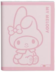 CUADERNO MOOVING 16x21 T/F MY MELODY x 48hjs RY