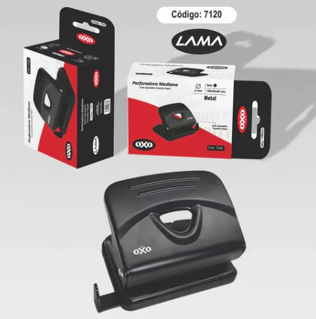 PERFORADOR LAMA OXO MEDIANA 20hjs NEGRO