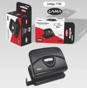PERFORADOR LAMA OXO MEDIANA 30hjs NEGRO