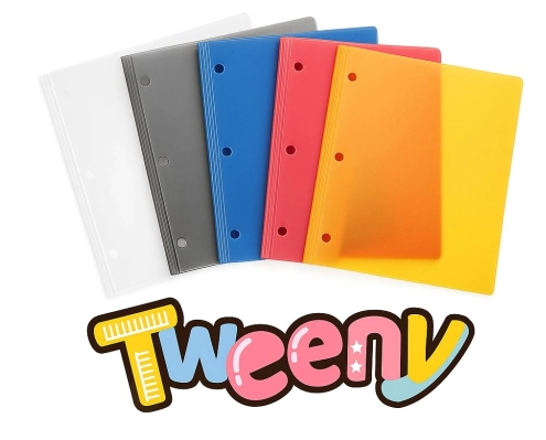 CARPETA IBI N�3 2 TAPAS PP CRISTAL AMARILLO