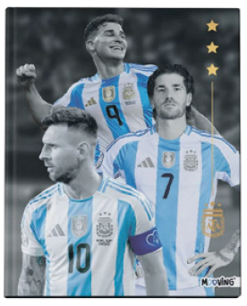 CUADERNO MOOVING 16x21 T/D COSIDO AFA x 48hjs RY