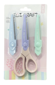 IBI CRAFT TIJERA ARTISTICA 16.5cm SET x 3 INTERCCAM