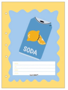 SEPARADOR IBI CRAFT TWEENY ESCOLAR A4 x 6hjs VINTAGE