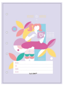 SEPARADOR IBI CRAFT TWEENY ESCOLAR A4 x 6hjs WOMAN