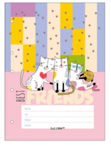 SEPARADOR IBI CRAFT TWEENY ESCOLAR A4 x 6hjs CATS