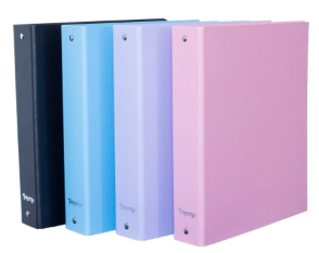 CARPETA TWEENY N&ordm;3 3x40 PVC LAVANDA PASTEL