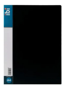CARPETA IBI A4 FOLIOS x 40F NEGRO