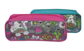 CANOPLA OLAMI TRANSPARENTE CON DIBUJITOS