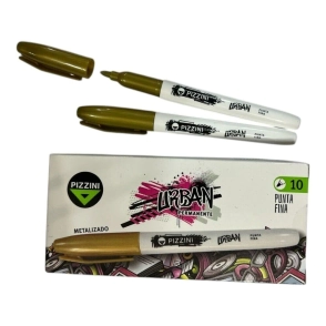 MARCADOR PIZZINI URBAN COLOR ORO