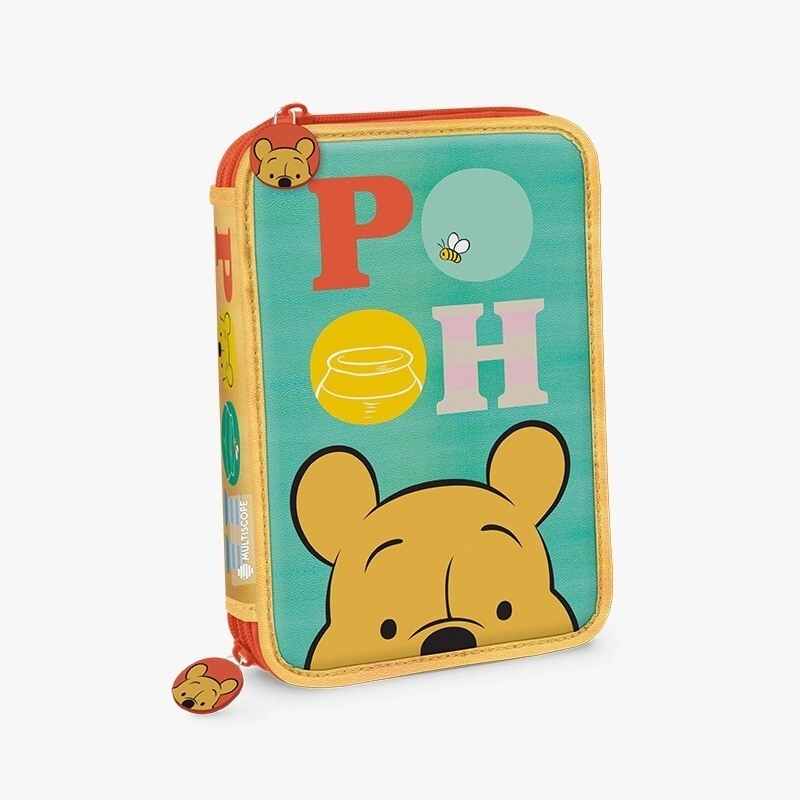 CANOPLA MULTISCOPE 2 PISOS POOH C/EFECTO TORNASOLADA