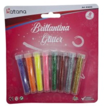 BRILLANTINA KATANA EN TUBO x 8 COLORES