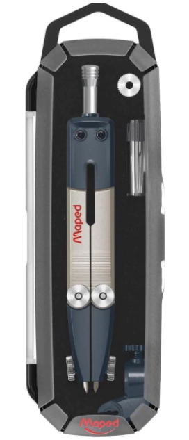 COMPAS MAPED METAL TECNICO CAJA PLASTICA