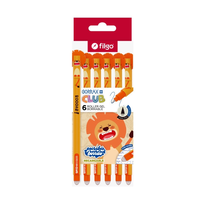 BOLIGRAFO FILGO BORRAX SE CLUB LEON x 6u