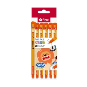 BOLIGRAFO FILGO BORRAX SE CLUB JIRAFA x 6u