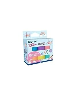TEMPERA GIOTTO CANDY COLLECTION x 15ml x 6u