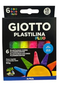 PLASTILINA GIOTTO NEON x 6u