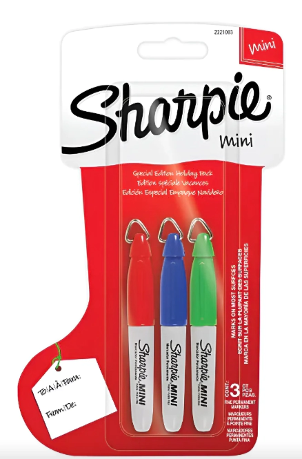 MARCADOR SHARPIE FINO MINI x 3u