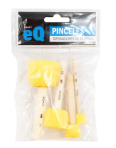 EQ SET TAPONADORES ESPONJA x 4u