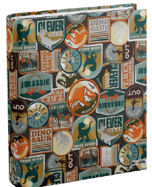 CARPETA MOOVING A4 2x40 JURASSIC WORLD