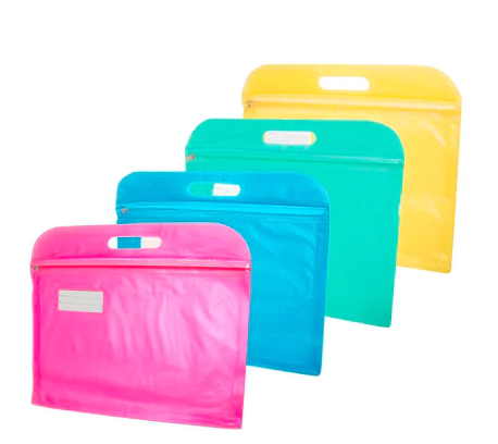 SOBRE FW A4 C/MANIJA Y 2 CIERRES