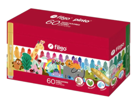 MARCADOR FILGO JUMBO PINTO x 60u SURT