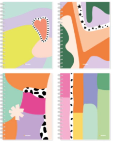 NOR PAC CUADENRO A4 SEMI RIGIDA MINIMAL x 80hjs RY