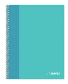 CUADERNO HUSARES 16x21 TRENDY T/D x 120hjs RY