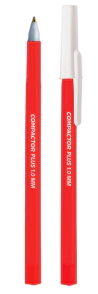 BOLIGRAFO COMPACTOR PLUS 1.0 x 25u ROJO