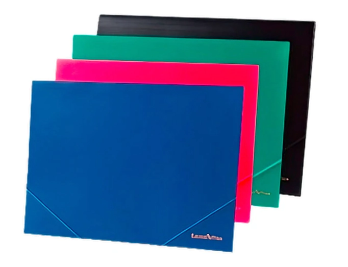 CARPETA LAMA OF 3/S OPACA C/ELASTICO COLOR