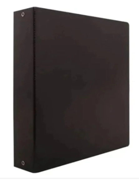 CARPETA LAMA 3x40 PVC NEGRO