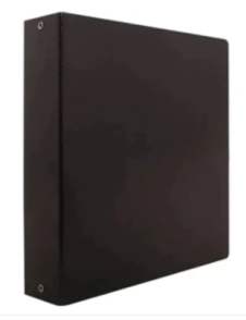CARPETA LAMA 3x40 PVC NEGRO