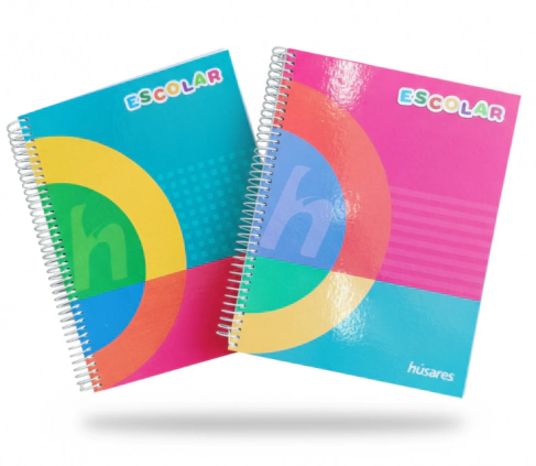 CUADERNO HUSARES 21x27 TD FANTASIA x 100hjs RY