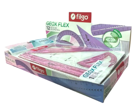 SET GEOMETRICO FILGO GEOX FLEX x 3pzs