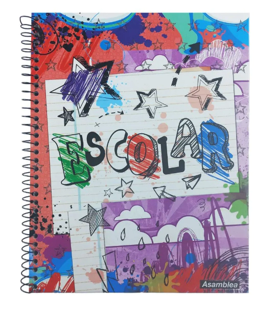 CUADERNO ASAMBLEA 21x27 T/C x 60hjs CD