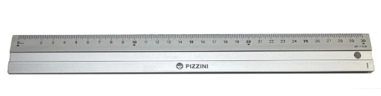 REGLA PIZZINI ALUMINIO 30cm