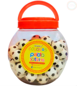 COLOURS PELOTA SALTARINA X 60UN FUTBOL