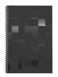 CUADERNO FW BPACK A4 SEMIRIGIDO BLACK 80H